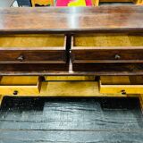 Mahogany secretary mid-nineteenth
