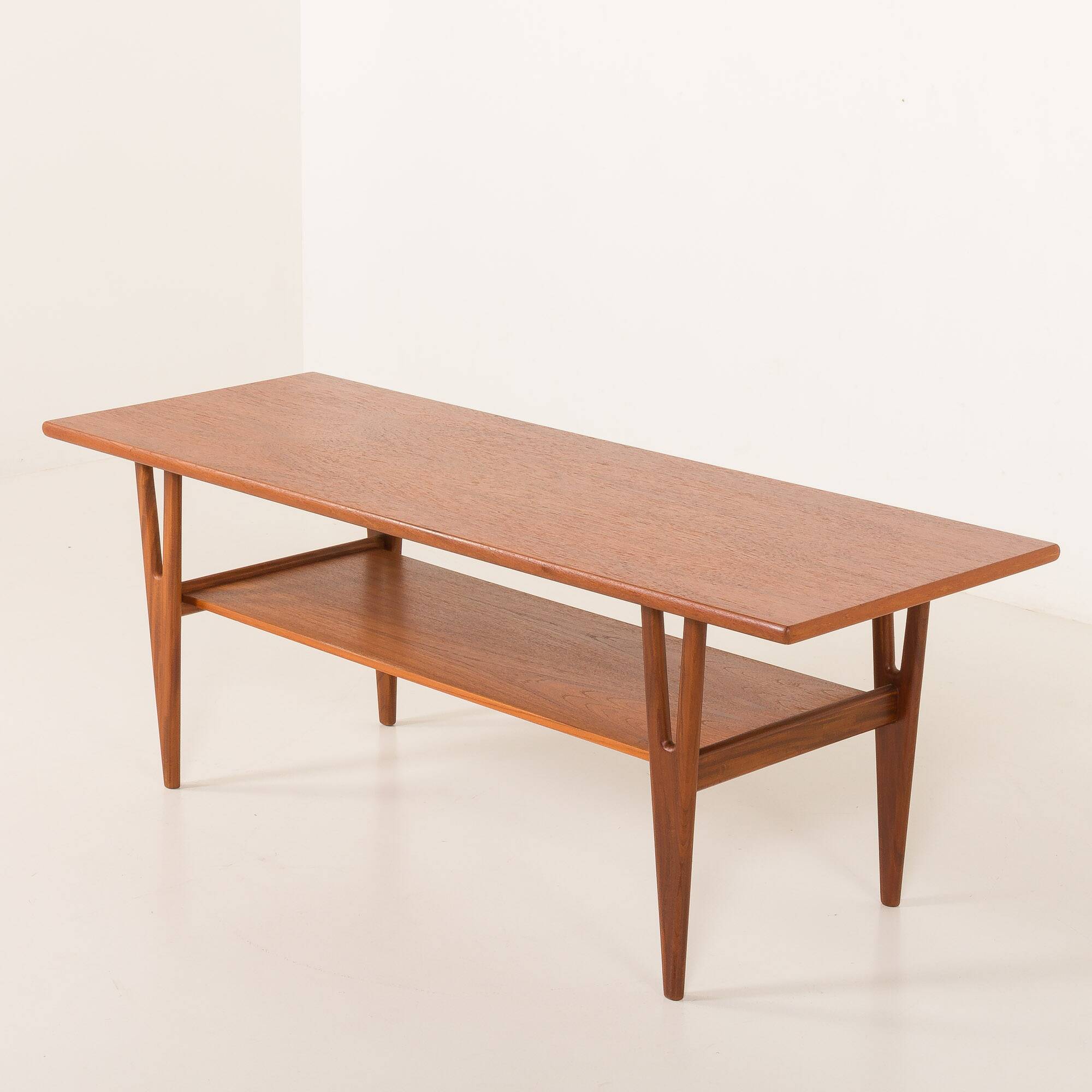 Table basse Kurt Ostervig, attribuée à, Danemark, années 1960