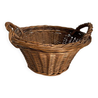 Old wicker basket