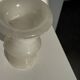 Small Médicis vase in alabaster H15.5 D11