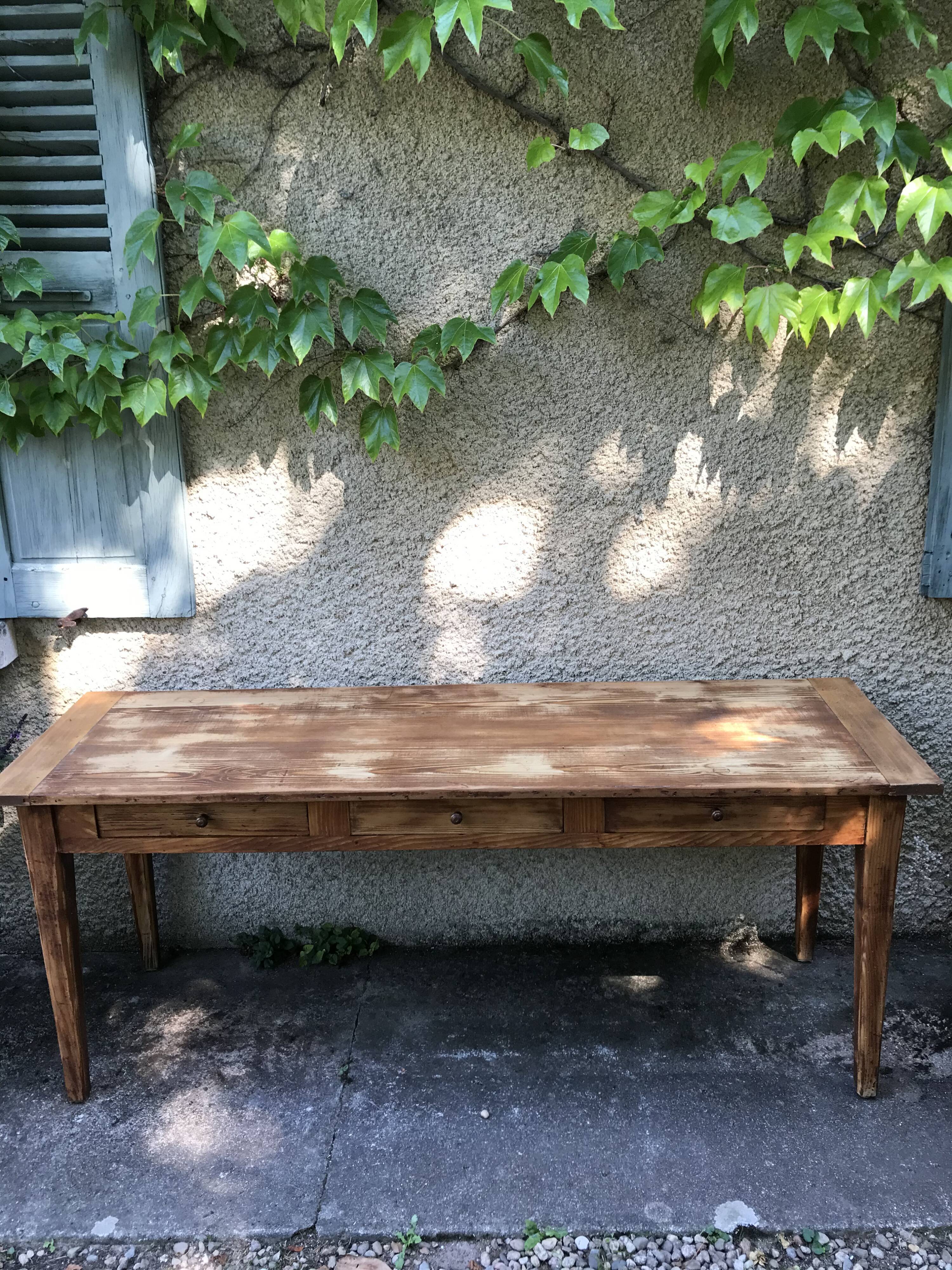 Vintage bistro table