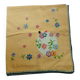 Petite nappe à thé ancienne brodée