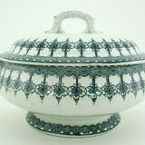 Iron Earth Soup - Blue Grey Persian Décor - Saint Amand and Hamage France Nord