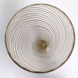 Set of Six Amber Murano Drinking Glasses by Vittorio Zecchin, Italy