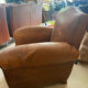 2 vintage club armchairs