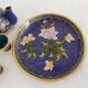 China miniature tea service enamels partitioned