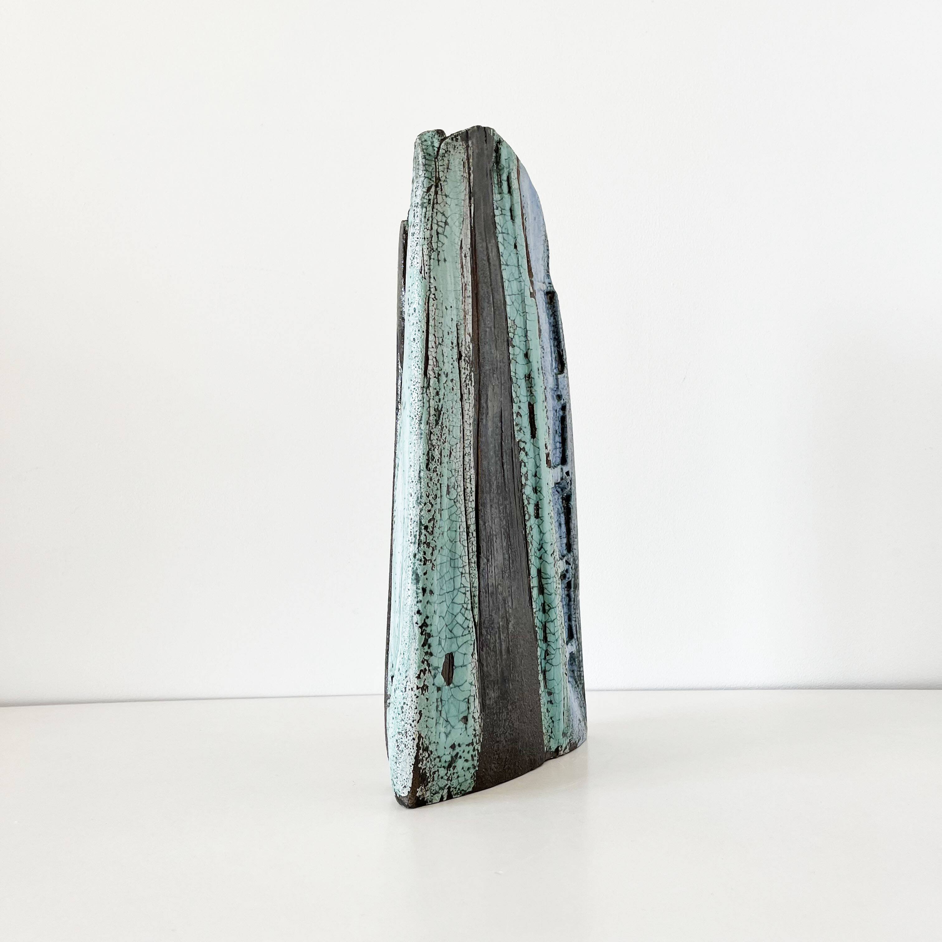 Brutalist Sculptural Ceramic Vase