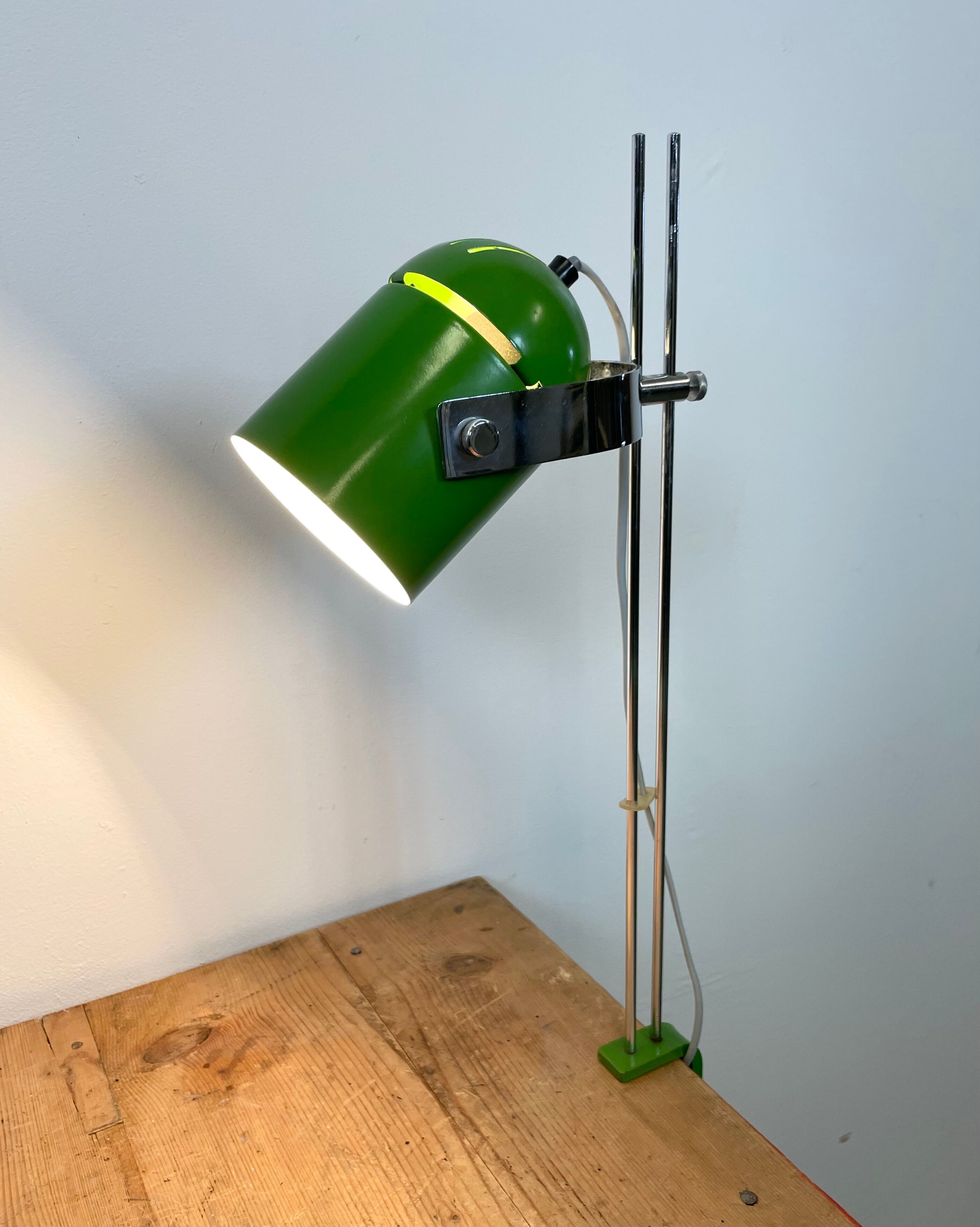 Green Combi Lux Table Lamp by Stanislav Indra for Lidokov, 1970s