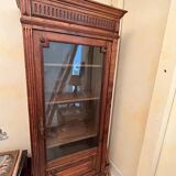 Wooden glass cabinet