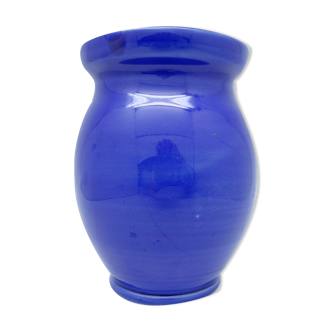 Blue vase Vallauris