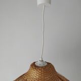 Vintage rattan hanging lamp