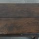 Antique 18th-century Southern European coffee table made of chestnut wood