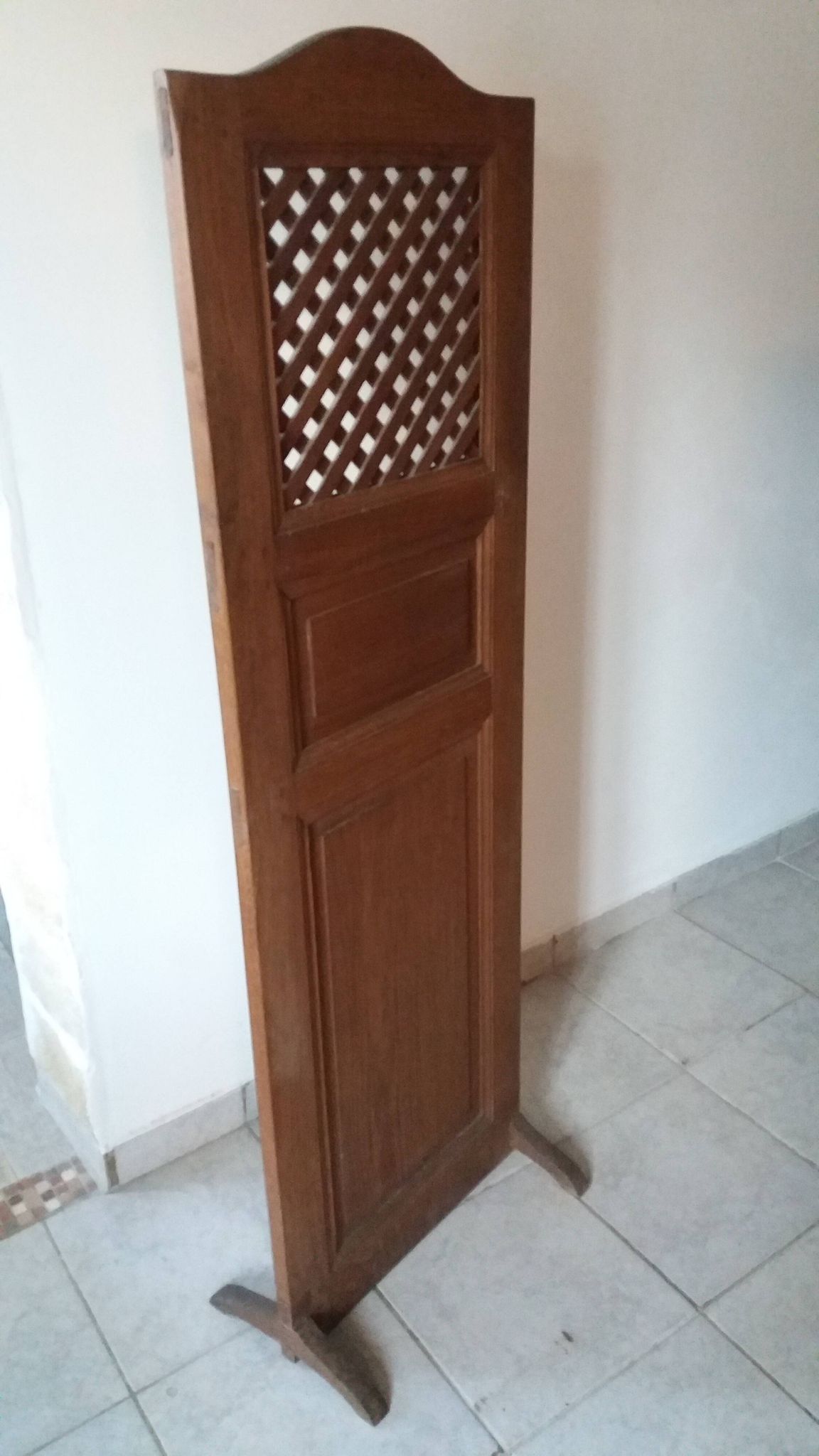 Solid oak screen