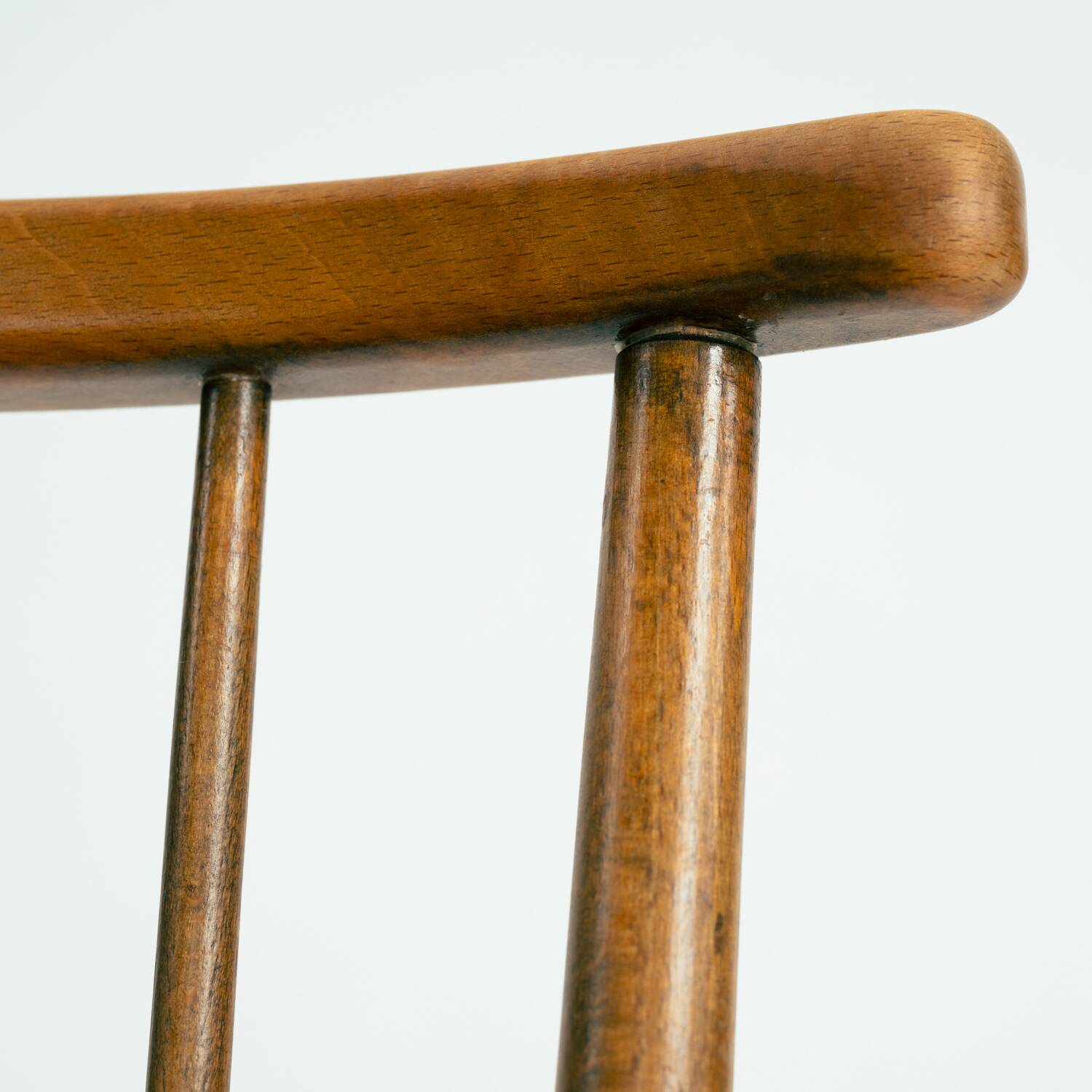 Wsk chair by Arno Lambrecht, 1950s in straw wicker and beech