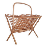 Magazine rack - rattan magazine rack
