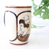 Chope Henriot Quimper, vintage pottery