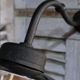Gooseneck wall lamp