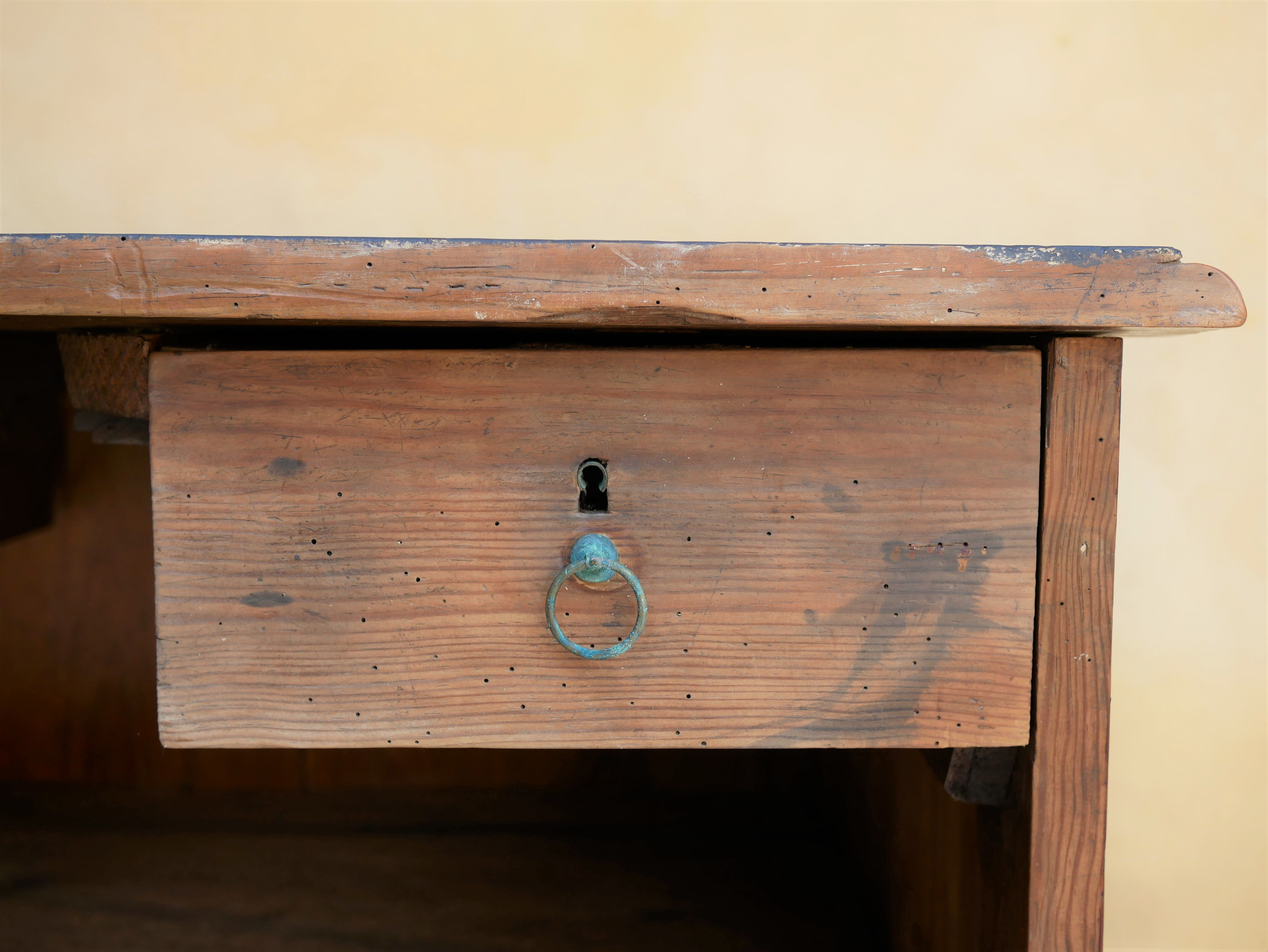 Meuble comptoir en bois