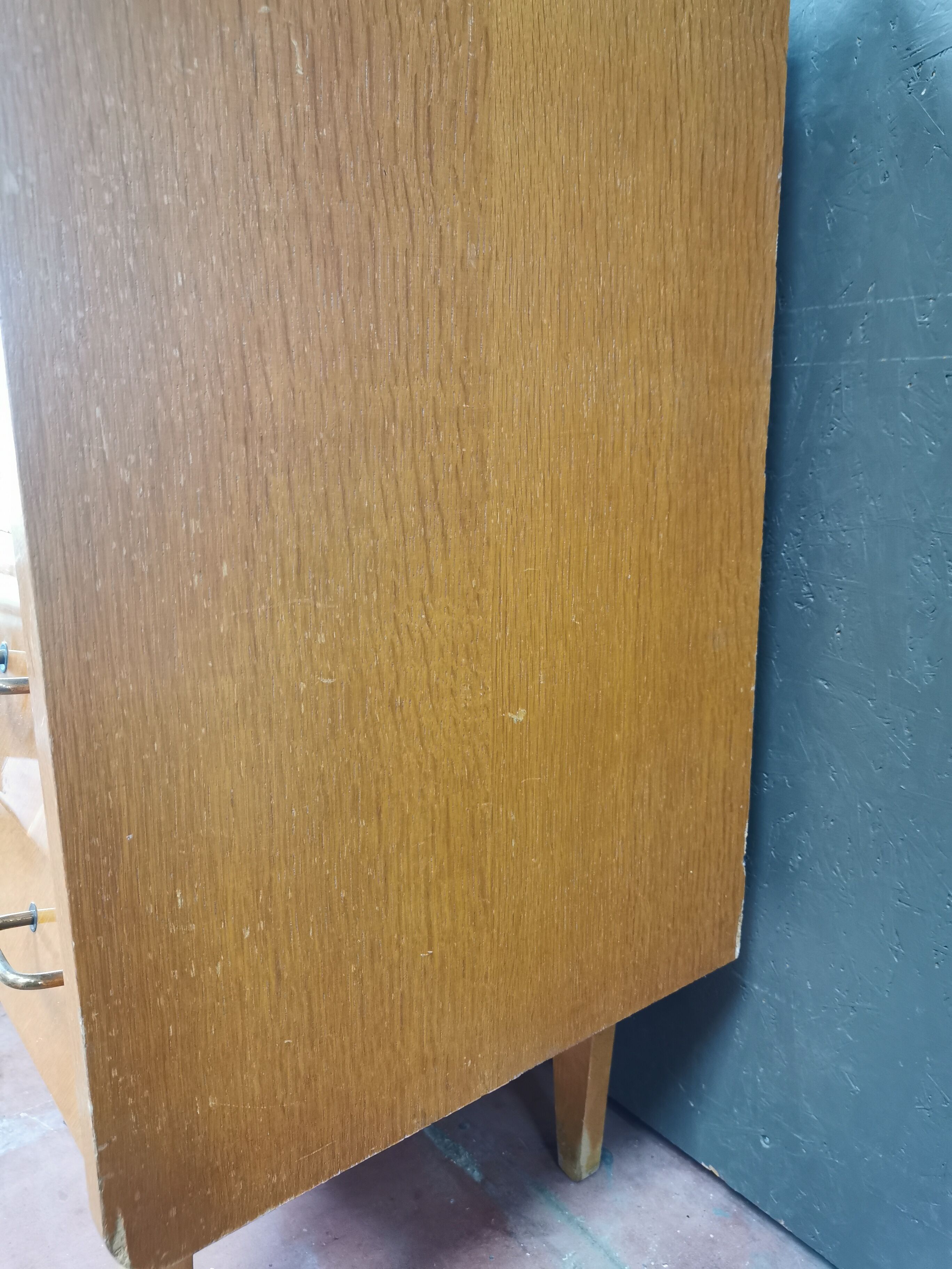 Commode vintage en chêne des années 50/60