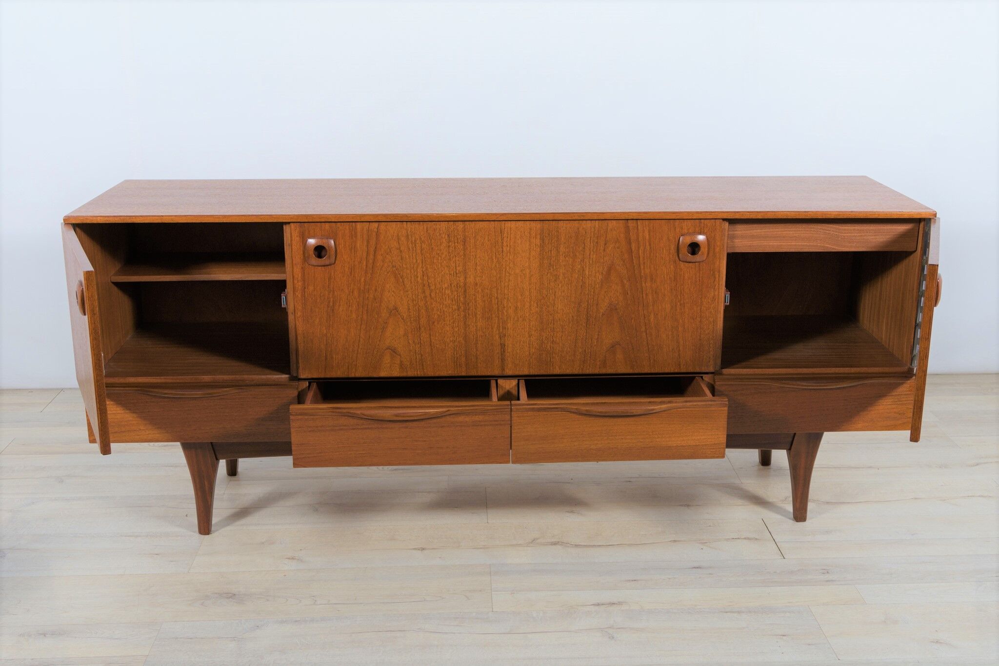 Mid-Century British Teak Sideboard, 1960s
