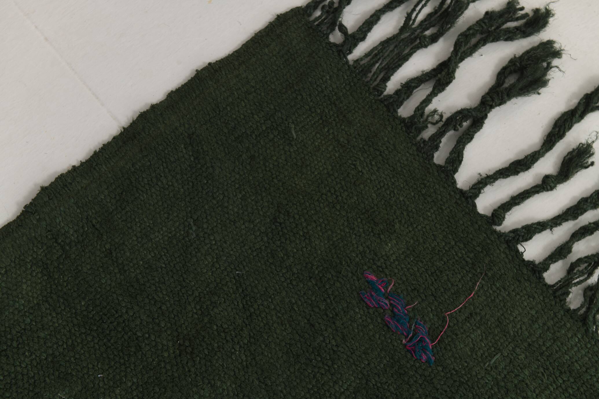 Army Green Turkish Vintage Rug, 132x199Cm