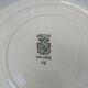 Lot of 2 hollow plates Digoin Sarreguemines model "blue rose"