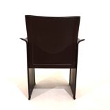 Set of 4 Matteo Grassi Korium dining/conference chairs by Tito Agnoli