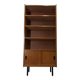 Modernist bookcase in blond oak, 1950s-1960s