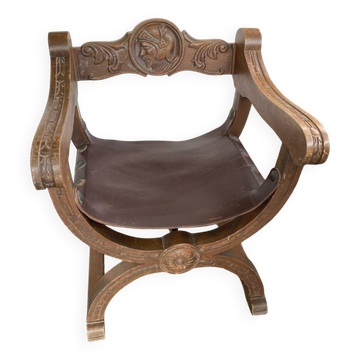 Fauteuil Dagobert en bois