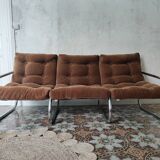 Vintage velvet sofa