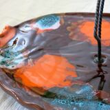 "Vallauris" type cheese board in the shape of a fish in very good condition.