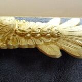 2 gilt bronze empire restoration porcelain wall lights sconces