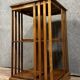 English mahogany revolving bookcase