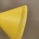 Original Danish corn yellow Lyfa cone pendant from 1972