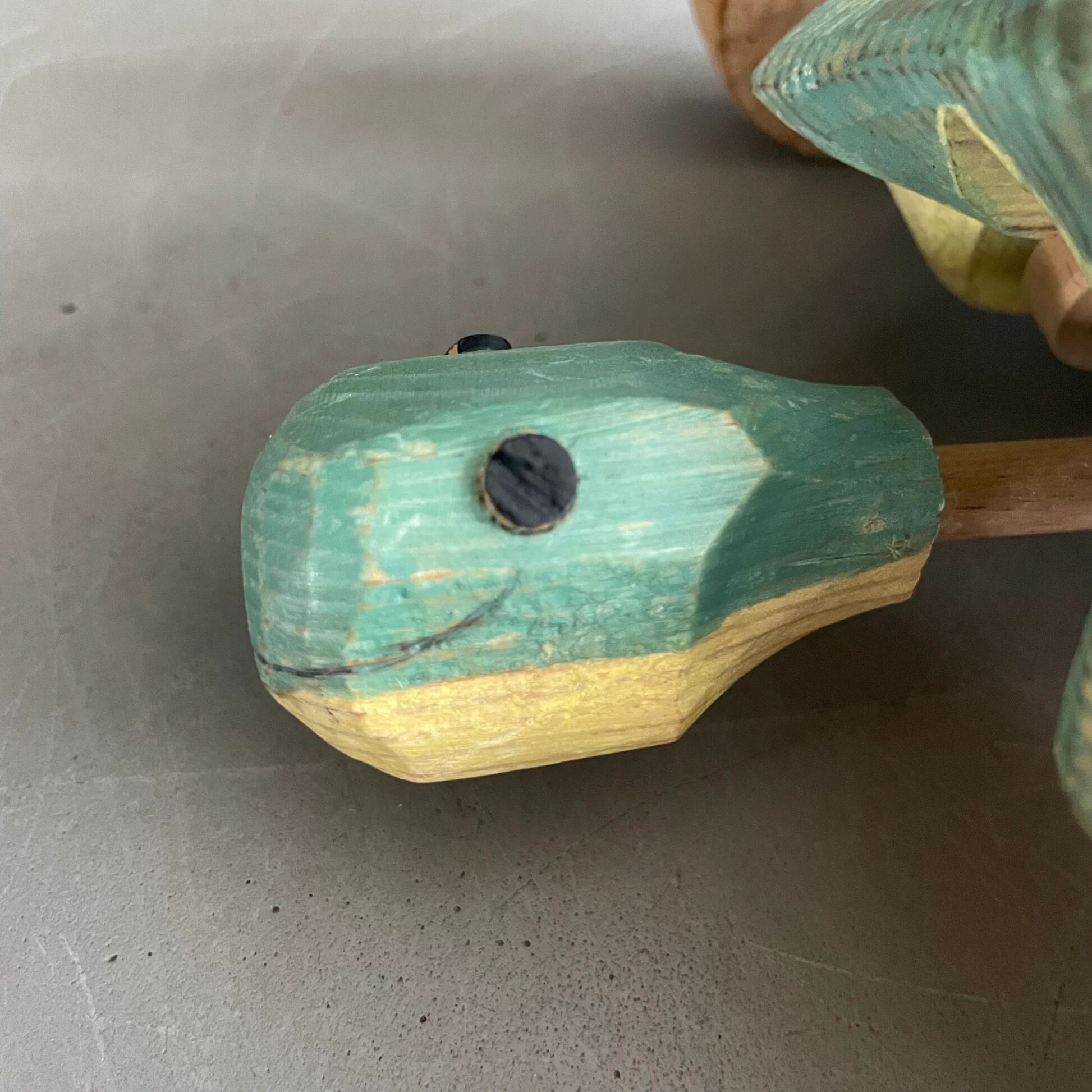 Wooden pull-along toy turtle Longeville