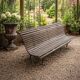 Banc de jardin Louisiane 1950/60