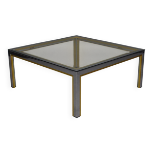 Table basse en chrome