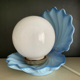 Vintage lamp bead shell ceramic