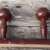 Wooden coat holder