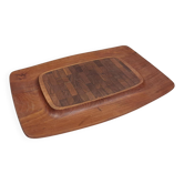 Cutting board in solid teak by Jens Harald Quistgaard (JHQ) Denmark 1960s