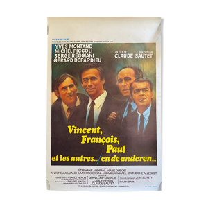 Affiche cinéma originale vincent,