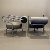 Pair of designer armchairs "the natural choice".