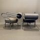 Paire de fauteuils design "the natural choice"