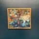Original Swedish Oil on Panel – “Abstract Composition” by Ulf Eriksson