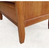 Vintage wooden chest of drawers 1950s