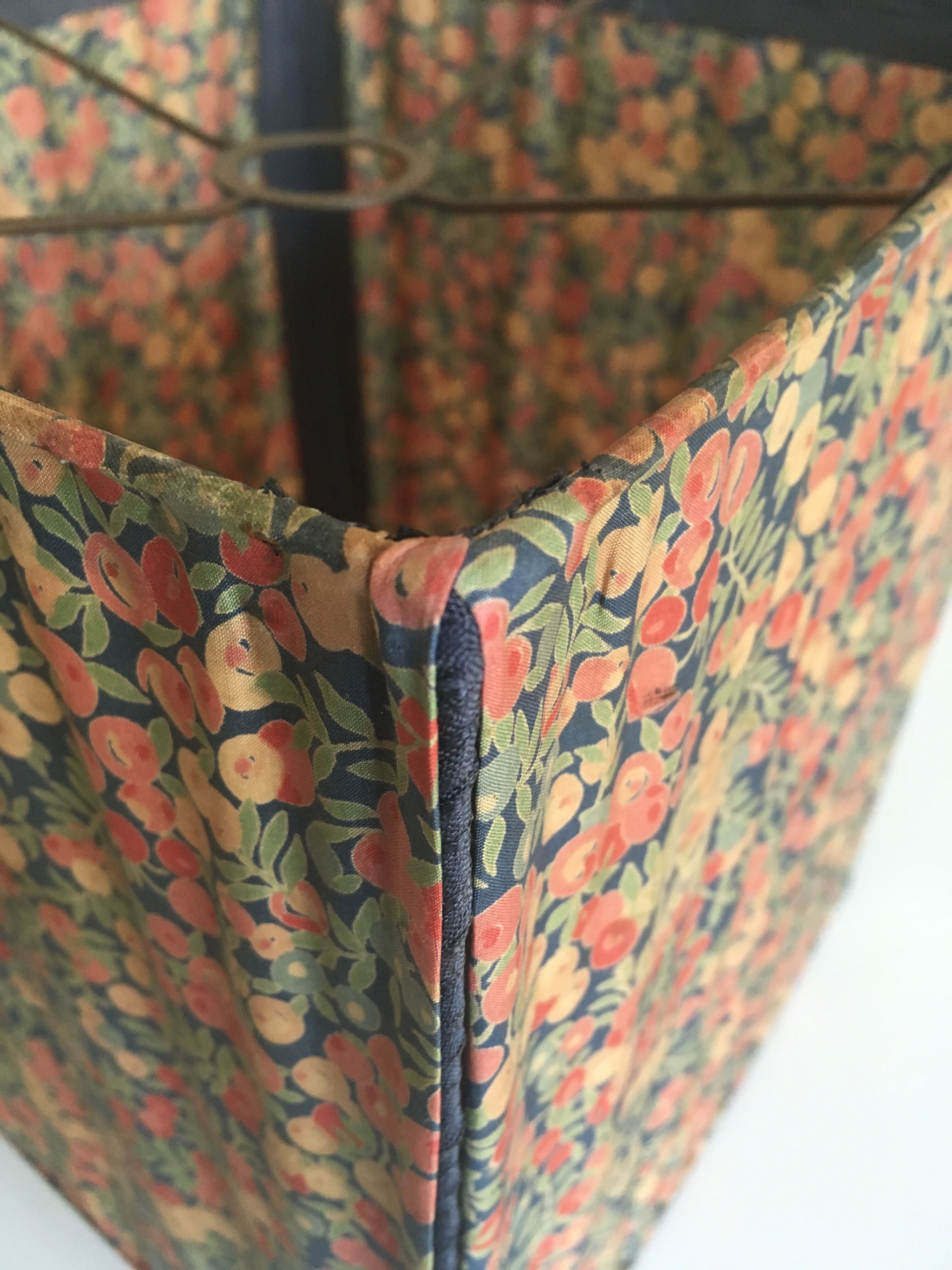 Suspension lampshade in Liberty of London 70s