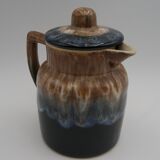 Flamed sandstone teapot France