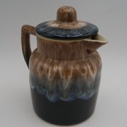 Flamed sandstone teapot France