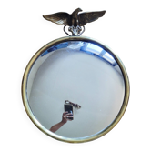 Vintage miroir sorcière convexe avec aigle triomphant