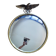 Vintage convex witch mirror with triumphant eagle.